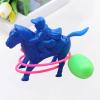 CoudarTitie Air Pressure Jumping Toy Bouncing Comfortable Party Realistic for Kids Children Small Cartoon for Easter Children's Day, Horse view 3
