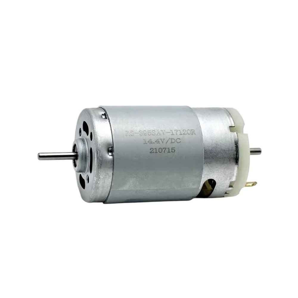 12V 14.4V 4600rpm RS395 electronic starter double output shaft carbon brush 395 390 DC electronic starter RSHVOBRRS