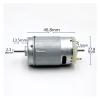 12V 14.4V 4600rpm RS395 electronic starter double output shaft carbon brush 395 390 DC electronic starter RSHVOBRRS view 2