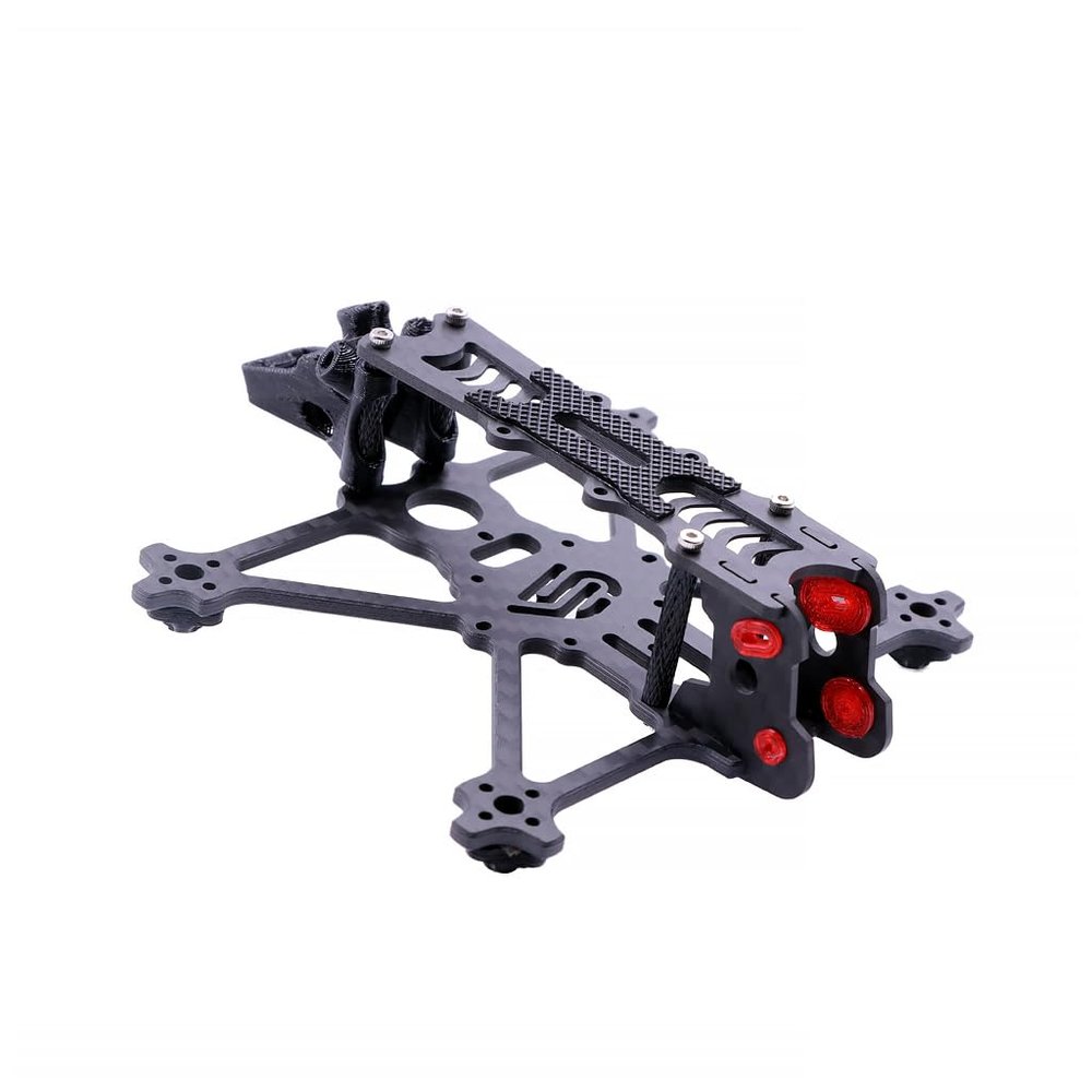 FEICHAO Fi-135/Fi-115/Fi-100 Rack Carbon Fiber Frame Kit Compatible with O4 Drone 3-inch 2.5-inch 2-inch Propeller (Fi-115)