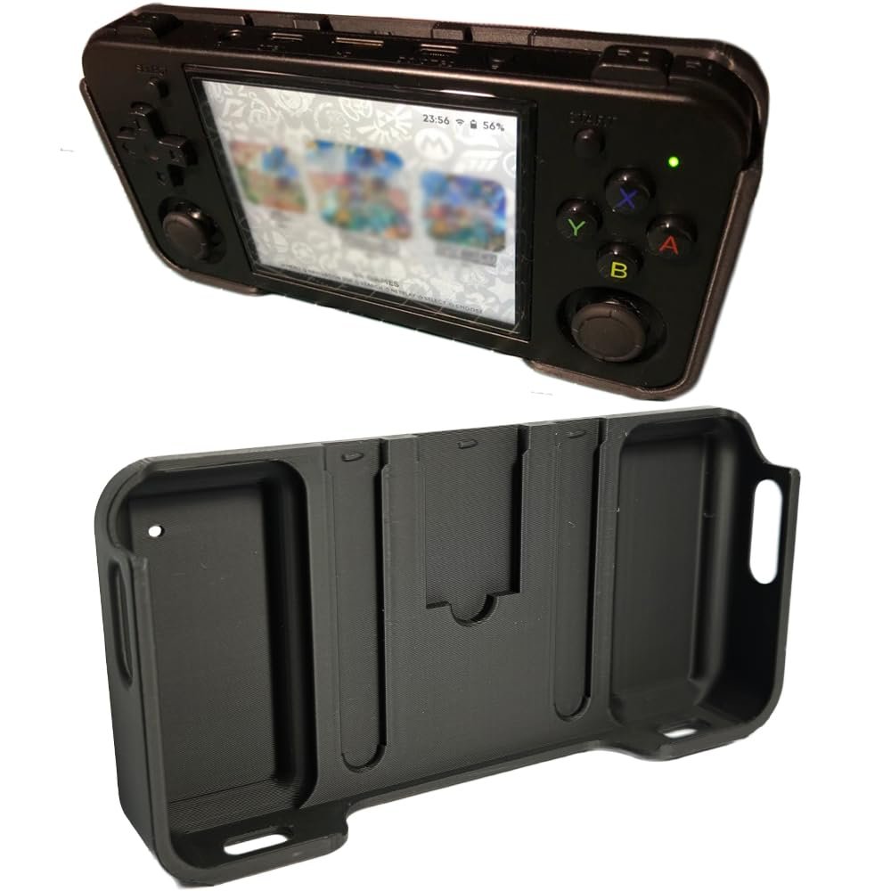 Grip Handle for Anbernic RG35XX H Game Console 3D Printed Protective Cover Case Extension Adapter Handle Holder Bracket for RG35XX H