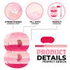 Birchio Pinks Number 8 Pinatas Bundle with a Blindfold and Bat(16.1 x 11 x 4 Inches), Perfect for Boys and Girls Birthday Party Supplies, Pink Theme Birthday Decoration (Pink Number 8) view 3