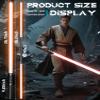 2 in 1 Dueling Lightsaber, Heavy Light Sabers with RGB 20 Colors, USB Rechargeable with FX Sound and Motion Sensors, Light Saber Sword Toy for Adults Christmas Halloween Cosplay91cm/36inch) view 3