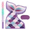 Birchio Mermaid Tail Pinatas Bundle with a Blindfold and a Bat (16.5 x 12 x 4 Inches), Perfect for kid's Birthday Parties, Mermaid Theme Parties for Girls, Decorations view 1