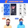 8 Sets Tactical Vest Kit for Nerf Party Supplies Favor, with 8 Toys Foam Dart Guns, 160 Soft-Tip Darts, 8 Protective Goggles & Masks, Wristbands  for Boys Birthday Party view 4