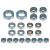 22PCS Steel RC Bearing Kit, Stainless Steel Ball Bearings for 1/18 RC Crawler Car Upgrade Accessories view 1