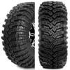 115mm 1.9 inch RC Track Rubber Tire and Aluminum Beadlock Wheel Rock Set 12mm Hex for Most RC 1/10 Track Vehicle Tube Rack Car Such as TRX-4 D90 D110 TF2 Tamiya CC01 Axial 90047 SCX10III R241 (R241D) view 4