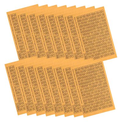 Alasum 20sheets Money Saving Stickers for DIY Piggy Banks and Savings Jars Euro Numbered Tracking Labels for Budgeting and Financial Goals