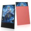 200 Pack Card Sleeves, Matte Dual Trading Card Sleeves with Opaque Back & Smooth Shuffle, Tear Resistant Card Protectors for MTG, TCG and Game Cards (Peach Pink) view 1