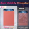 200 Pack Card Sleeves, Matte Dual Trading Card Sleeves with Opaque Back & Smooth Shuffle, Tear Resistant Card Protectors for MTG, TCG and Game Cards (Peach Pink) view 3