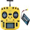 RadioMaster Boxer Crush EdgeTX 2.4G 16CH Transmitter Radio Control ExpressLRS RF System with AG01 Hall Gimbals (Elrs M2 with 6200-yellow) view 1