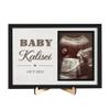 Acntrhm Personalized Ultrasound Photo Frame Plaque with Stand,Pregnancy Announcement Sign Gender Reveal Decorative Plaque for Expectant Parents (style-11) view 1