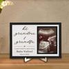 Acntrhm Personalized Ultrasound Photo Frame Plaque with Stand,Pregnancy Announcement Sign Gender Reveal Decorative Plaque for Expectant Parents (style-11) view 2