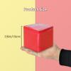 HOOJOJO DIY Pocket Dice Cube Toy Inserted Cards Foam Dice Set Educational Toys for Classroom Teacher Teaching Learning Cube Soft Dice (4 Inch) (Red) view 3