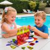 WMXDU Mini Magnetic Tiles with Iron Case, Magnetic Building Toys Kid's Travel Essential Portable Creativity On-The-Go Magnet Blocks STEM Travel Toys for Toddler Boys Girls Ages 3+, 26-Piece view 3