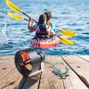 12-24V Underwater Thruster, Brushless Motor Underwater Thruster Propeller, 600W Brushless Motor with CW 3-Blade Nylon Propeller, for RC Ship Boat, Paddle Boards(CW) view 2