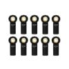 Compatible with Axial for SCX10 D90 D110 for Tamiya CC01 1/10 RC Car Crawler 10Pcs Metal M3 Link Tie Rod End Ball Joint RC Tie Link Rods(Black) view 2