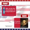 2026 New Us Citizenship Test Flash Cards 2025, Tarjetas para La Ciudadania De Las 100 Preguntas, Tarjetas De Ciudadania 2025 ingls y espaol, Naturalization Study Guide with 100 Questions & Answers view 3