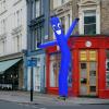 Air Dancers Inflatable Tube Man - Air Dancer Fly Puppet with Blower | 20Ft Tall Wacky Dancing Man for Barber Shop, Store Sign, Business Advertising Home view 2