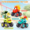 Toys for 1 Year Old Boy, Monster Truck Toys Construction Cars for Toddler 1-3 Crane Truck Dump Excavator Pull Back Car Toddler Toys for Baby 12-18 Months 1 Year Old Boy Gifts for Birthday Xmas view 4