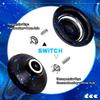 7YO Yoyo for Kids Beginner, X8 Responsive Professional Yoyo for Adults, Metal Alloy Yo Yo with 10 Strings, Case, Removal Bearing Tool, KK Bearing - Black Blue view 2
