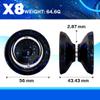 7YO Yoyo for Kids Beginner, X8 Responsive Professional Yoyo for Adults, Metal Alloy Yo Yo with 10 Strings, Case, Removal Bearing Tool, KK Bearing - Black Blue view 4