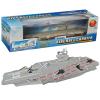 OTONOPI 18.5 Inch Aircraft Carrier Battleship Army Toys with 6 Warships Fighter Jets Warplanes Helicopter, Military Aircraft Carrier Model Ships for Kids Boys Girls view 1