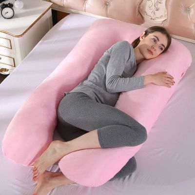 ngddf2haa Pregnancy Plow Crystal Velvet U -Shaped Maternity Pillow for Pregnant Women with Removable and Washable Cover