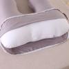 ngddf2haa Pregnancy Plow Crystal Velvet U -Shaped Maternity Pillow for Pregnant Women with Removable and Washable Cover view 2