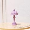 1 Pc Dollhouse Mini Lantern Simulation Mini Table Lamp Decor Model Miniature Scene (Purple) view 1