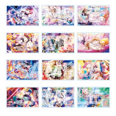 Love Live! Rainbow Gakuen School Idol Club Clear Card Box of 12