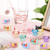 100 Pcs Mini Resin Axolotl Glow in The Dark Axolotl Figures Tiny Luminous Axolotl Animal Resin Ornament for DIY Garden Landscape Dollhouse Potted Plants Decor view 4