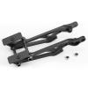 BENMAZ Aluminum Alloy Rear Wing Mount Upgrades Part for Arrma 1/8 Kraton Notorious Outcast Talion Typhon 6S BLX,Replace #AR320347 (Black) view 2