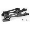 BENMAZ Aluminum Alloy Rear Wing Mount Upgrades Part for Arrma 1/8 Kraton Notorious Outcast Talion Typhon 6S BLX,Replace #AR320347 (Black) view 3