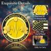 ASmileIndeep 10 PCS 911 Dispatchers Challenge Coins - Public Safety Dispatcher Token Emergency Responders Coin EMS Police Medical Dispatcher Hero Tribute Coin Commemorative Gift view 3