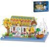 APENGBAOL Japanese Maple Tranquil Garden Micro Mini Building Blocks Sets,Valley Cottage Building Sets for Adults,Model Kit for Kids and Adults (2710 Pieces) view 1