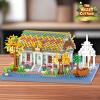 APENGBAOL Japanese Maple Tranquil Garden Micro Mini Building Blocks Sets,Valley Cottage Building Sets for Adults,Model Kit for Kids and Adults (2710 Pieces) view 2