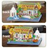 APENGBAOL Japanese Maple Tranquil Garden Micro Mini Building Blocks Sets,Valley Cottage Building Sets for Adults,Model Kit for Kids and Adults (2710 Pieces) view 3