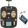 Radiomaster Boxer Max Version with CNC AG01 Hall Gimbals Carbon Fiber 2.4G 16ch Transmitter Remote Control ExpressLRS Mode 2 (Boxer Max Elrs-Gold with 6200) view 1