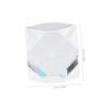 CIYODO Crystal Optical Prisms for Science Experiments Multi-Faceted Glass for Refraction and Teaching Suncatcher Supplies for Home Decor and Educational Use view 2