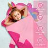 Kids Sleeping Bag Soft Plush Toddler Nap Mat with Pillow for Boys Girls Large 67 * 27.5 Inch Sleeping Mat for Daycare Preschool Kindergarten view 4