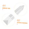 CHILDWEET Crystal Prism for Photography and Science Education Optical Triangular Prism for Light Refraction Experiments and Catchers view 3