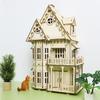 3D House Jigsaw Puzzle Model Kit - CUTEROOM Fantasy Villa Dollhouse DIY Building Set for Adults, Creative Home Decor Gift view 4