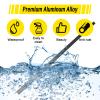 10PCS Black Aluminium Wall Corner Protector Guard 0.8x0.8x48 Corner Trim Molding L Metal Edge Protectors for Walls Corner Guards view 3