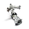 STASRC 3 Blades Metal Belt Drive Tail Rotor Assembly for 550 600 RC Helicopter view 2