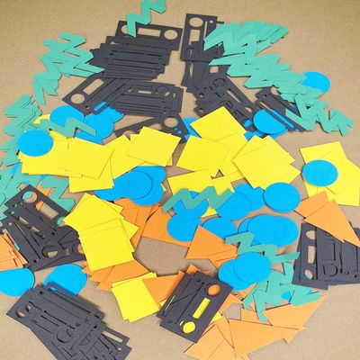100 Pcs 80s/90s Party Decorations Confetti - 90s Bachelorette Party Decorations Confetti,80s Bachelorette Decor,80s/90s Birthday Decors Confettis,Throwback 1990s Themed Party
