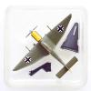 CHICHIYANG 1:110 Scale WWII Germany Junkers JU-87 Stuka Bomber Model Alloy Die-Cast Airplane Craft Ornament for Home Decoration view 4