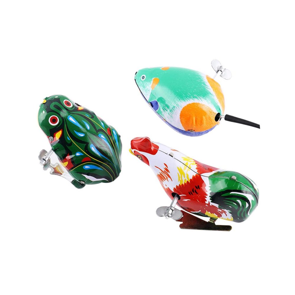 Totority 3pcs Animal Wind-up Toys Clockwork Action Toys for Boy Girl Chick for Parties and Festivals Fun Playtime