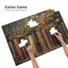 CDSASHCA Books & Blooms Artwork 1000 Pieces of Adult Wooden Puzzle - Floral & Literature Design,Perfect for Display & Fun,Relax Yourself,Enjoy The Solving ProcessGifts Fro Friends and Family view 4