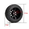 12mm Hex Wheels Tires with Inserts (4) 1/10 Rock Crawler 1:10 Short Course Buggy Truck Off Road 2.2 Rim for Traxxas hpi kyosho arrma hsp losi Tenacity Vkar teamc kingtair FMS LC70 LRP Redcar Tamiya view 3